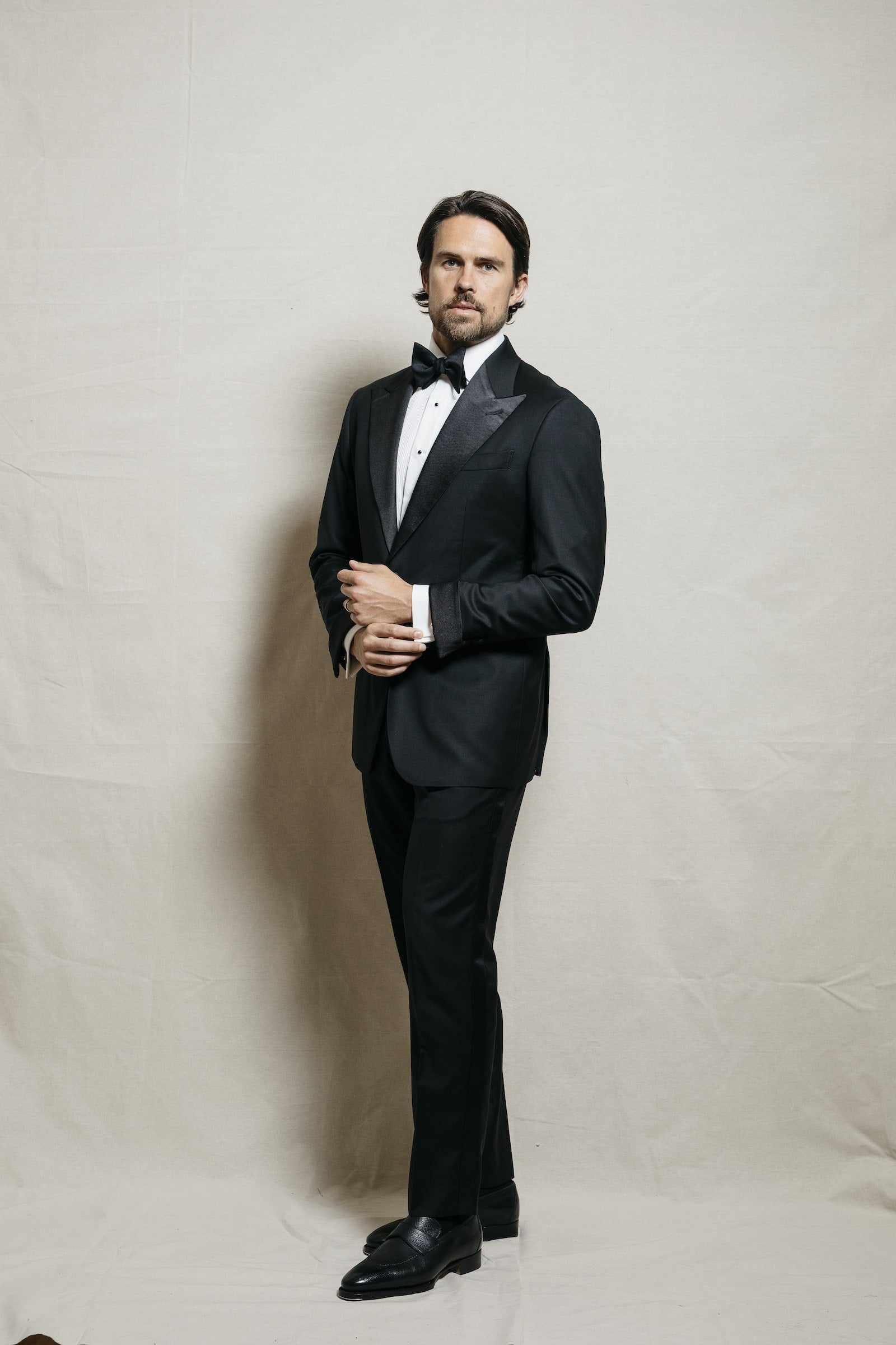 Black Tuxedo Trousers