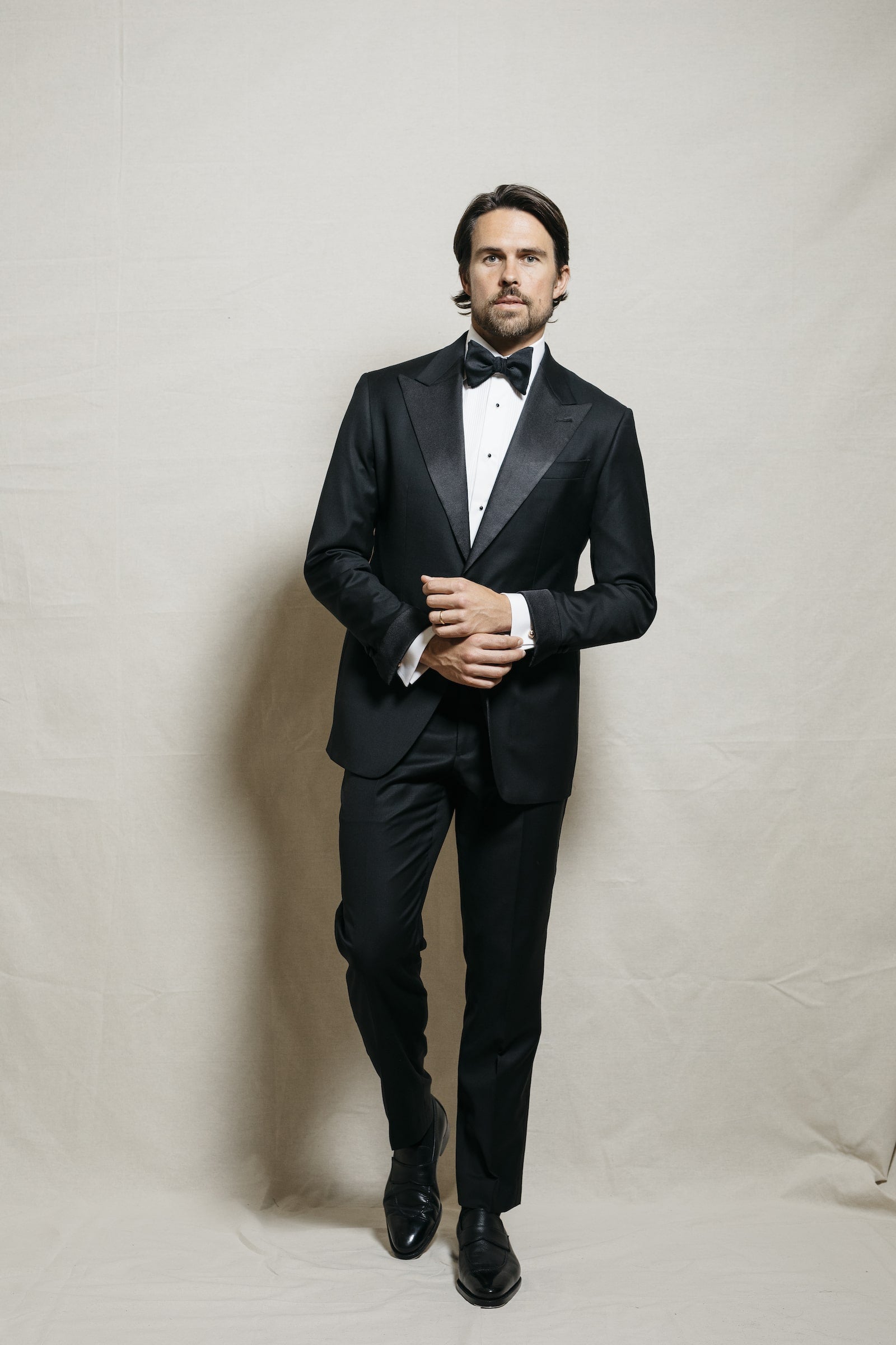 Black Tuxedo Trousers